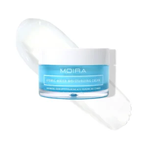 Atomic Water Moisturizing Cream MOIRA crema facial hidratante para piel suave y luminosa