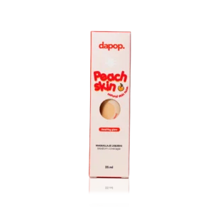 Peach Skin base líquida matte de alta cobertura y larga duración
