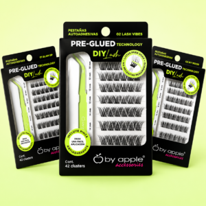 Pestañas DIY Lash Extensions Fluffy By Apple Accessories con 60 clusters y efecto fluffy