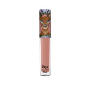 Labial líquido mate de Yuya en el tono Bonita de larga duración con diseño coleccionable