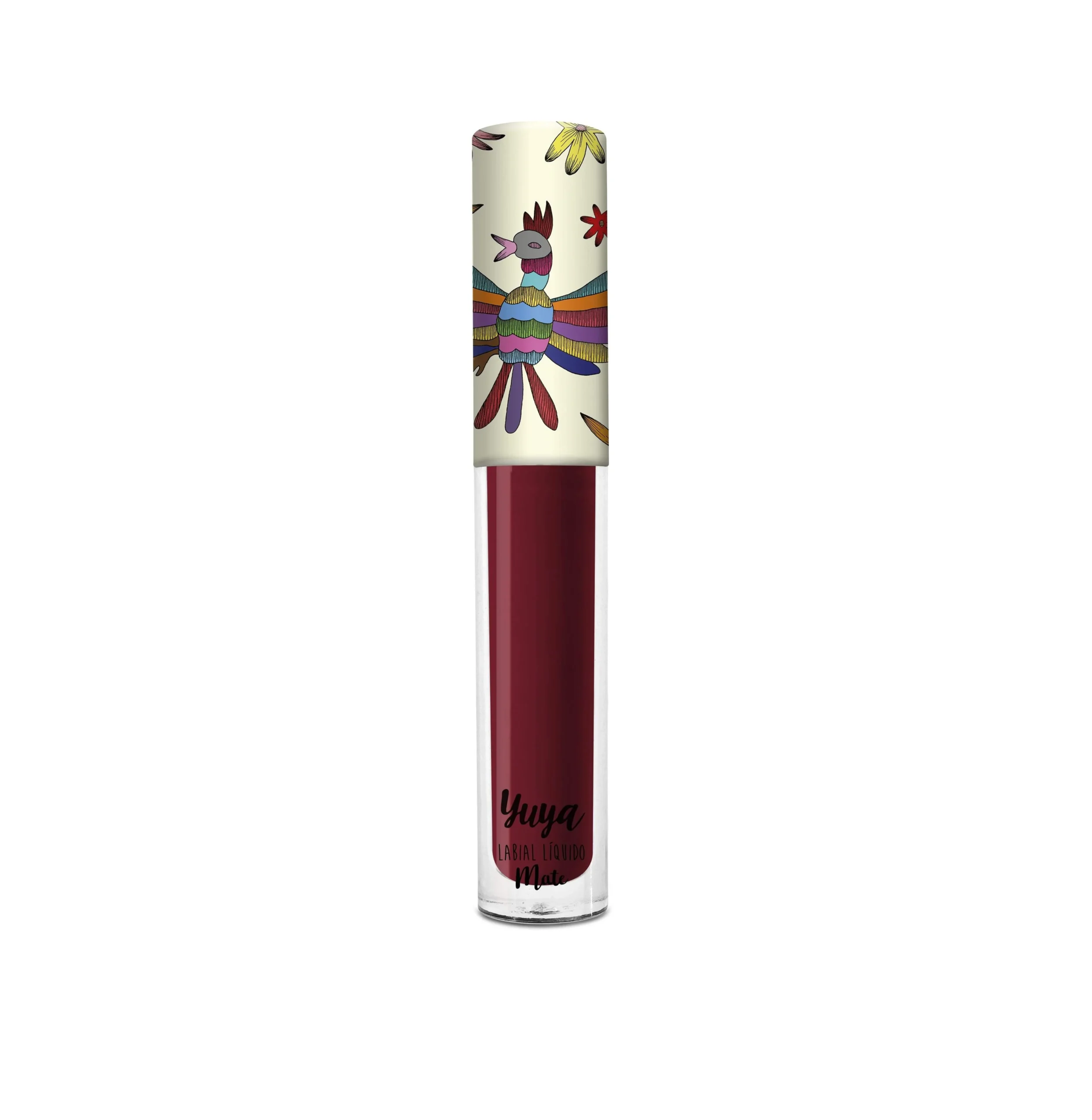 Labial líquido mate de Yuya en el tono Chiquita de larga duración con diseño exclusivo coleccionable