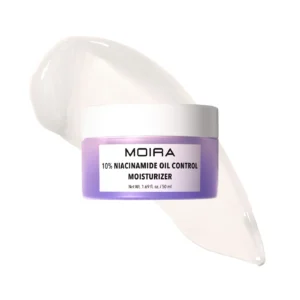 10% Niacinamide Oil Control Moisturizer MOIRA gel hidratante para piel grasa y control de brillo