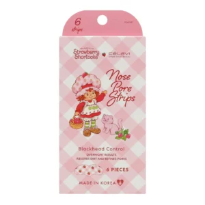 Strawberry Shortcake Nose Pore Patch Celavi bandas para nariz que ayudan a limpiar poros y puntos negros