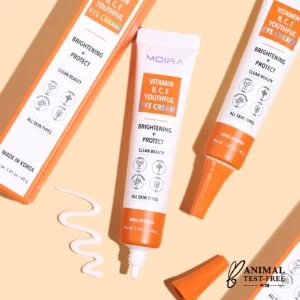 Vitamin B C E Youthful Eye Cream MOIRA crema hidratante para contorno de ojos con vitaminas