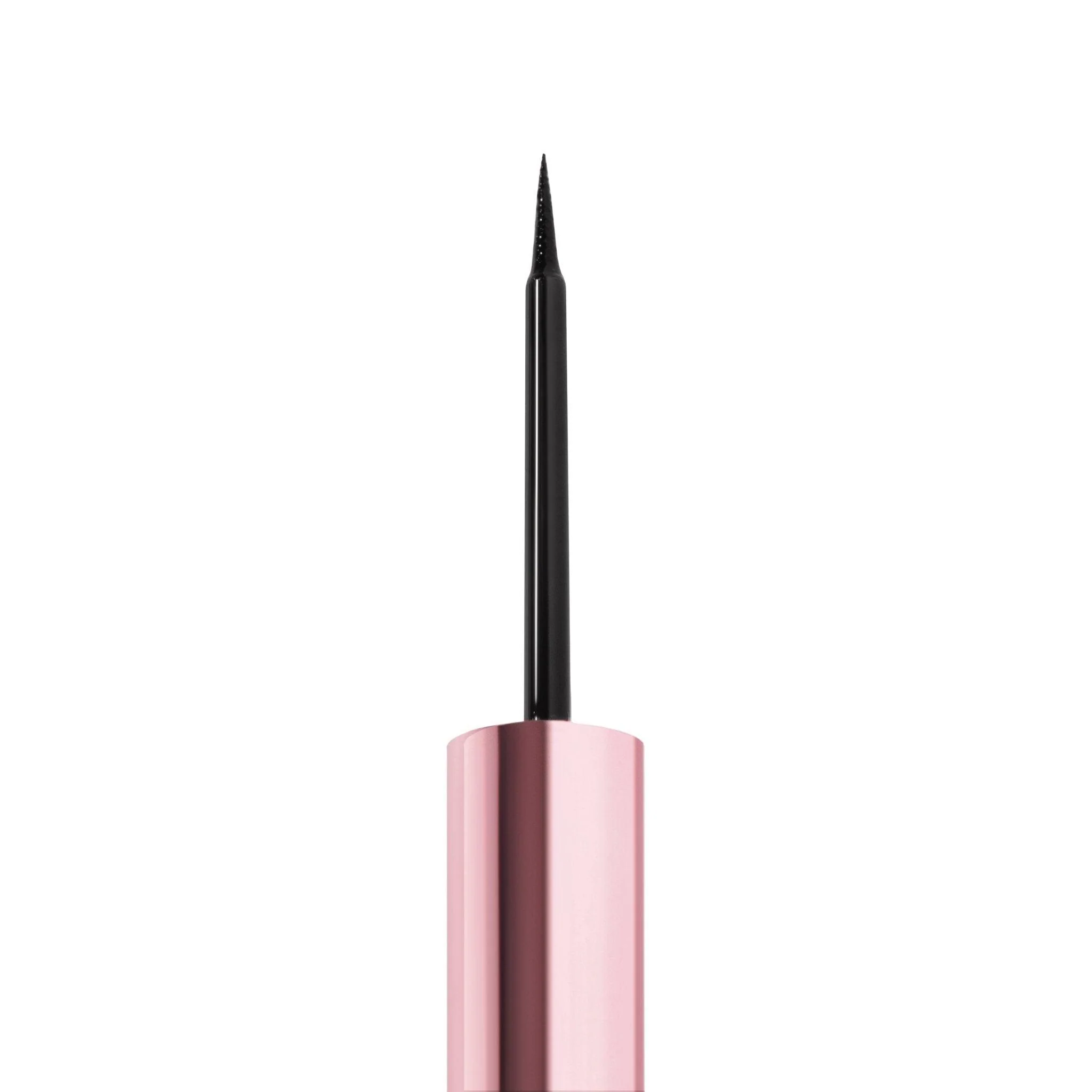 Delineador Líquido en Pincel Infinity Wear Beauty Creations con pincel ultrafino, secado rápido y acabado semi mate
