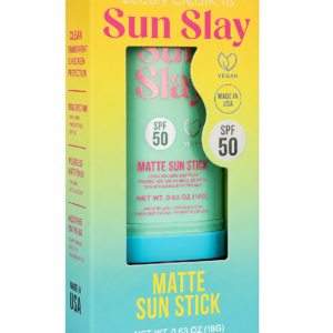 Beauty Creations Sun Slay Matte Sun Stick SPF 50 protector solar en barra con acabado mate