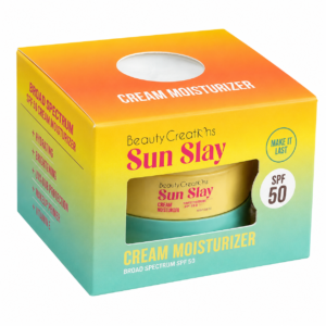 Beauty Creations Sun Slay Cream Moisturizer SPF 50 crema hidratante facial con protector solar de amplio espectro