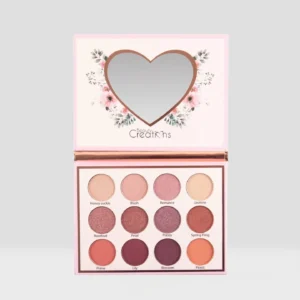 Beauty Creations Floral Bloom Eye Bloom paleta de sombras con 12 tonos mate y metálicos de alta pigmentación