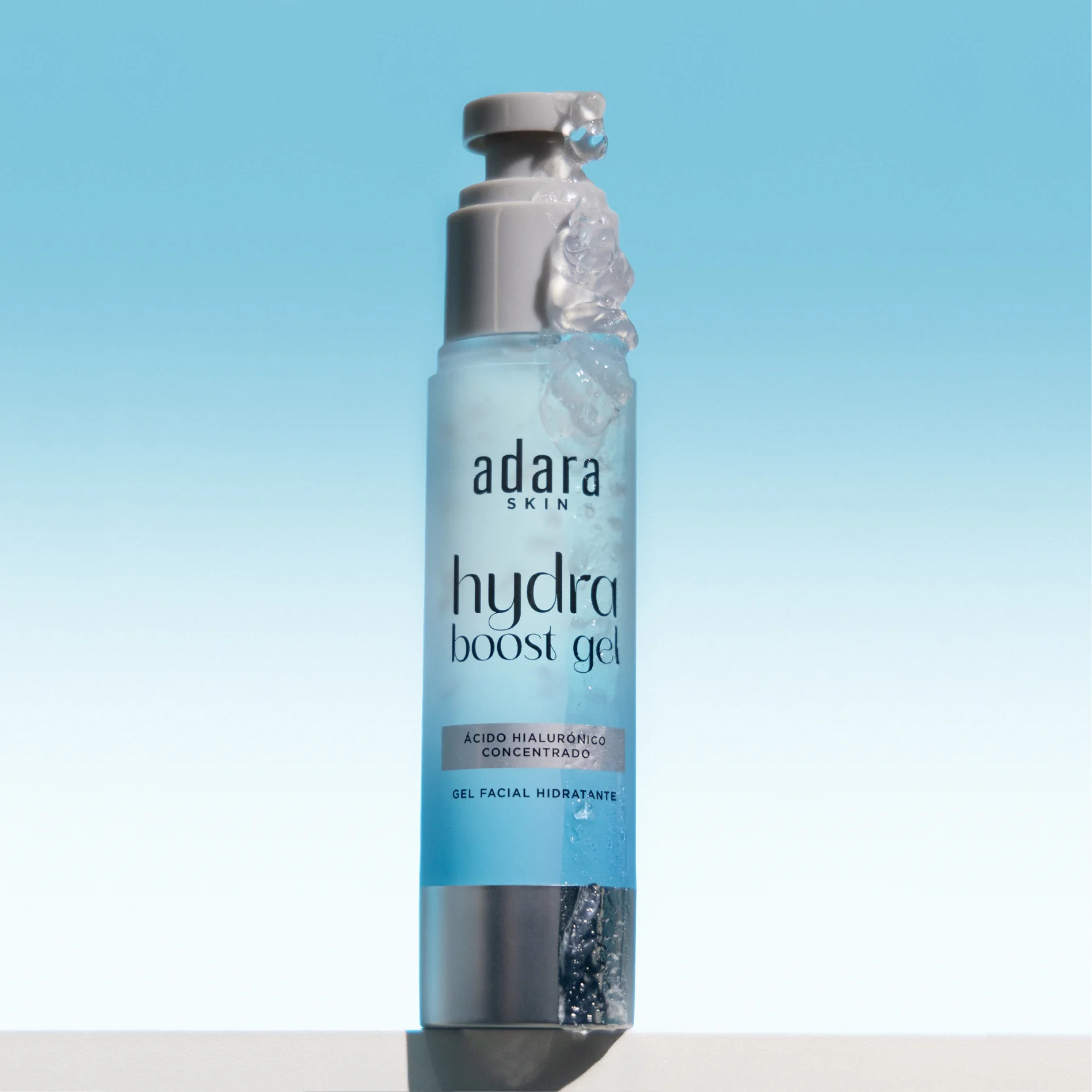 Adara Skin Hydra Boost Gel gel facial con ácido hialurónico y centella asiática para hidratación profunda