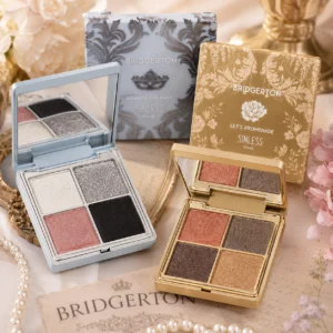 Sinless Beauty Paleta de Sombras Bridgerton de 4 tonos disponible en Beneath the Mask y Let's Promenade