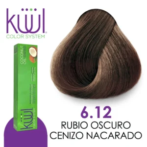 Küül Color System K8.66 Rubio Claro Rojo Vivo tinte permanente profesional con cobertura total de canas