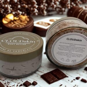 CLOUDskin Body Butter Nube de Chocolate con manteca de karité, aceite de almendras y vitamina E