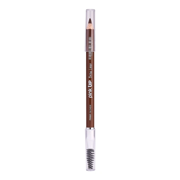 Pink Up Brow Liner lápiz delineador para cejas con cepillo integrado y larga duración
