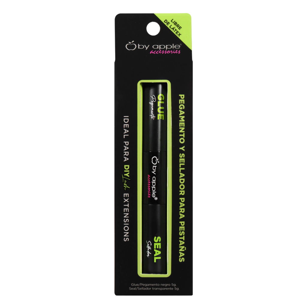 By Apple DIY Lash Bond & Seal Duo pegamento y sellador para pestañas construibles de larga duración