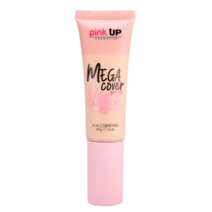 Pink Up Mega Cover base líquida de alta cobertura con FPS 15