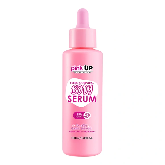Pink Up Body Serum Pink Scent suero corporal iluminador con niacinamida y destellos luminosos