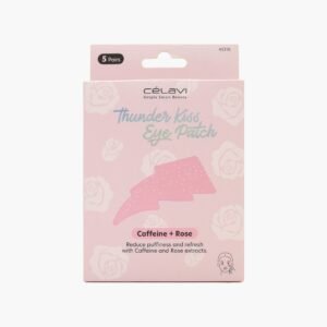 CÉLAVI Thunder Kiss Eye Patch parches para contorno de ojos 5 pares