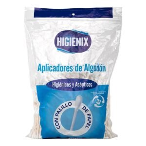 HIGIENIX Hisopos de Algodón de 1000 piezas