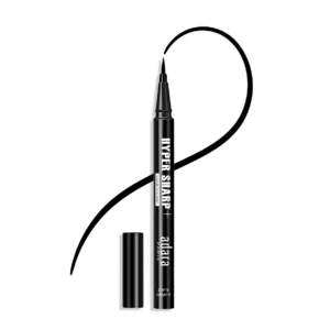 ADARA Plumón Delineador Hyper Sharp negro mate de punta fina