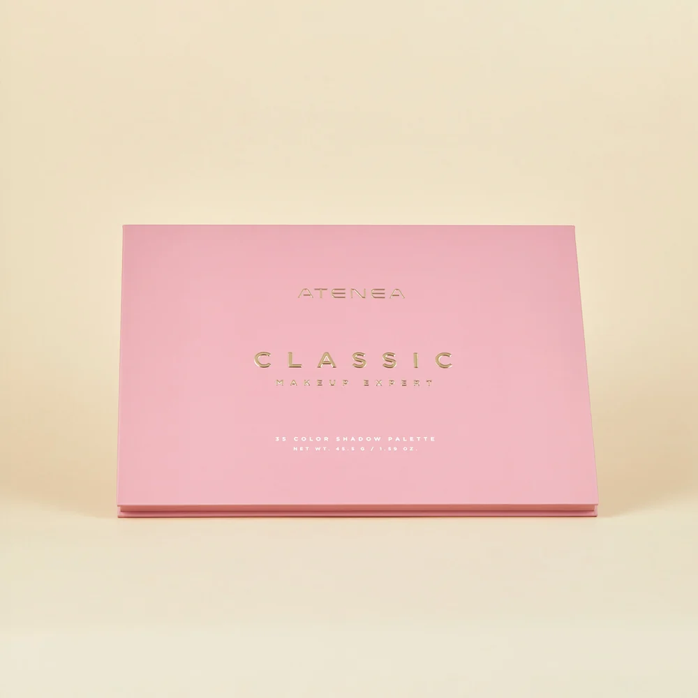 ATENEA Paleta de Sombras Classic Makeup Expert de 35 tonos con acabados mate y shimmer