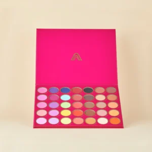 ATENEA Paleta de Sombras Birds Makeup Expert de 35 tonos vibrantes con acabados matte y shimmer