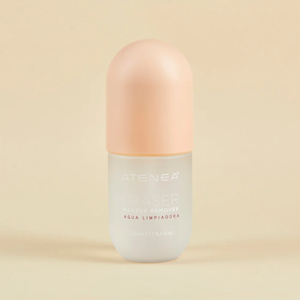 ATENEA Agua Limpiadora Desmaquillante Eraser de 250 ml para remover impurezas y maquillaje