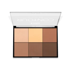 ADARA Contour Pro Palette paleta de contorno de 6 tonos