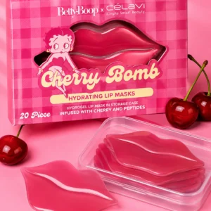 Célavi Cherry Bomb Hydrating Lip Masks mascarillas de hidrogel para labios 20 piezas