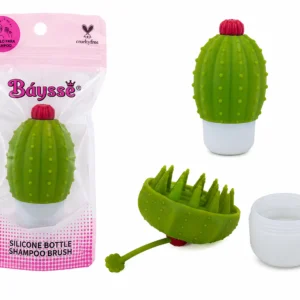 BÁUSSE Cepillo de Shampoo de Silicona Botella M2064