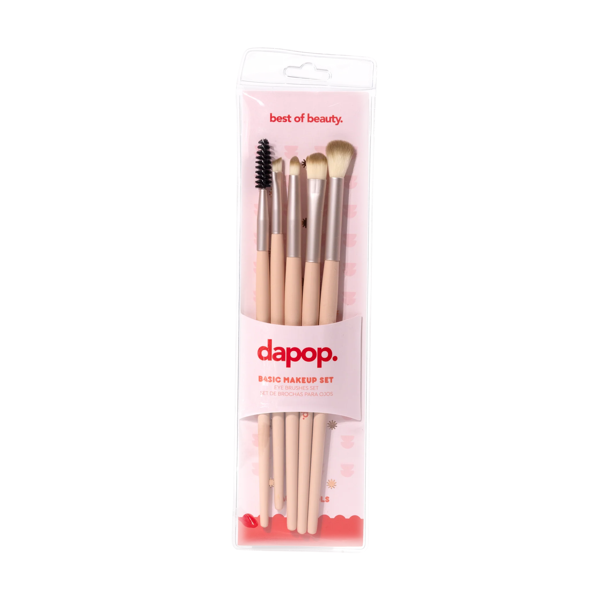 DAPOP Set de Brochas para Ojos Eye Master con cerdas suaves y precisas