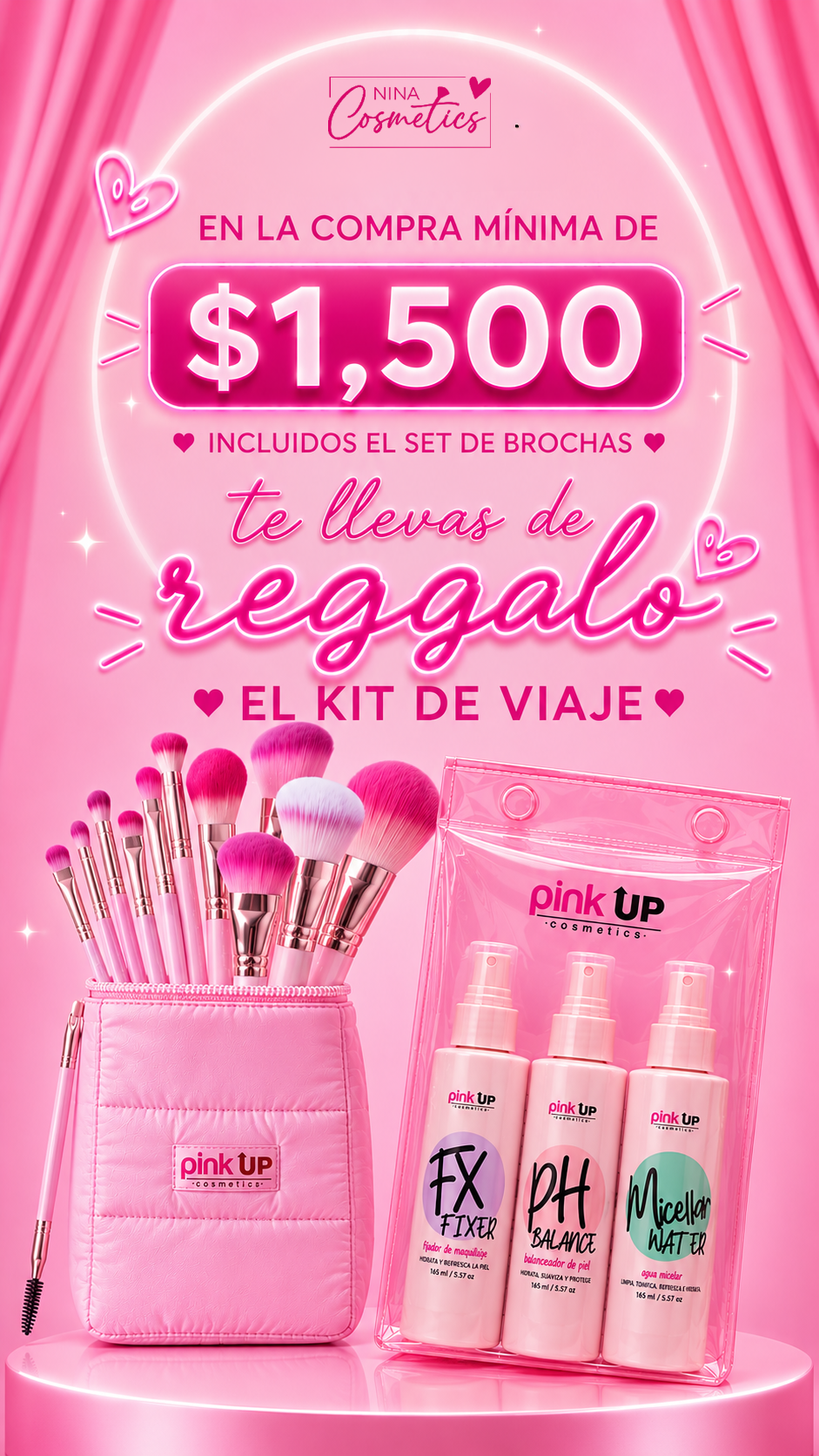 Vasos Hot Focus coloridos y divertidos para niñas