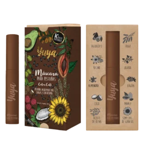 YUYA Máscara para Pestañas 10 Aceites Naturales disponible en negro, café y borgoña