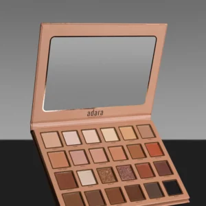 ADARA Soft Glam Neutrals Palette de 24 sombras mate y shimmer
