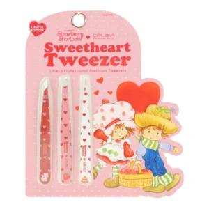 CÉLAVI Strawberry Shortcake juego de 3 pinzas para cejas