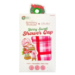 Célavi Strawberry Shortcake Holiday Berry Sweet Shower Cap