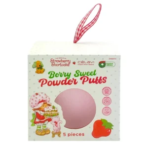 Célavi x Strawberry Shortcake Berry Sweet Powder Puffs 5 piezas