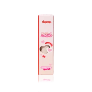 DAPOP Labial en Barra Mousse Matte de textura cremosa y acabado matte