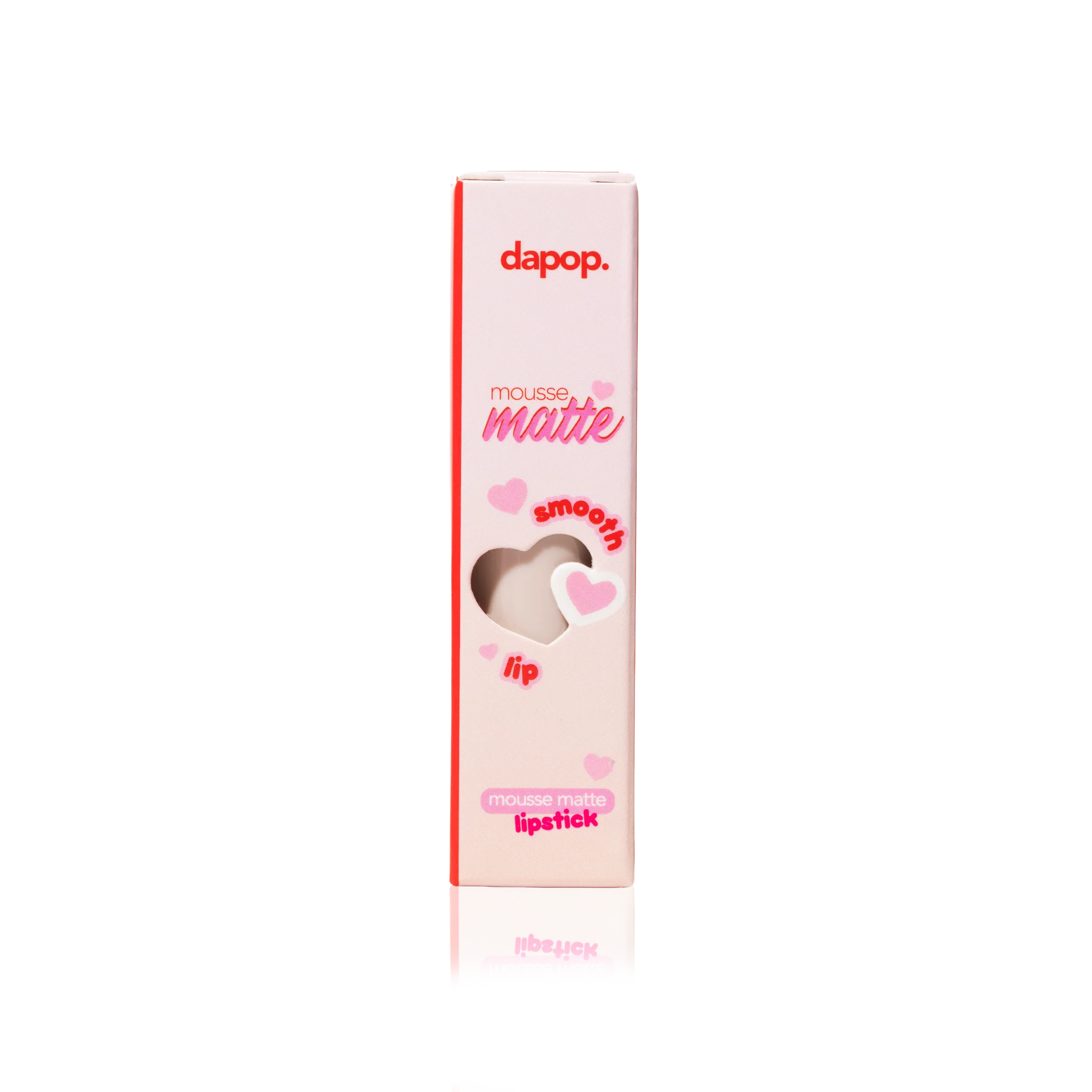 DAPOP Labial en Barra Mousse Matte de textura cremosa y acabado matte