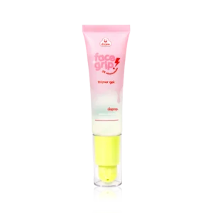DAPOP Primer en Gel Face Grip con niacinamida al 3%. Hidrata, controla el brillo y crea un efecto grip para mejorar la duración del maquillaje.