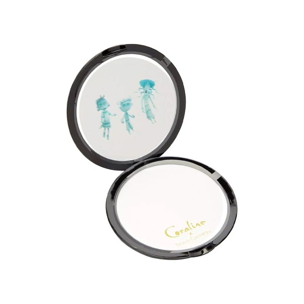 Coraline Button Eyes Espejo de Maquillaje