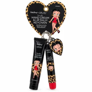 Célavi x Betty Boop Crema de Manos y Bálsamo Labial con Llavero