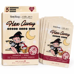Célavi x Betty Boop Hex Curvy Set de Mascarillas Faciales con Ceramidas y Miel