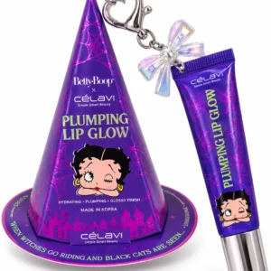 Célavi x Betty Boop Plumping Lip Glow con Llavero